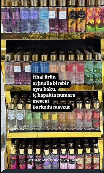 İthal sprey