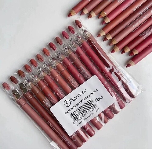 Flormar 12 li Jumbo dudak kalemi