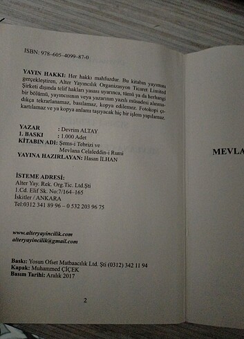  Beden Şems-i Tebrizi Ve Mevlana 