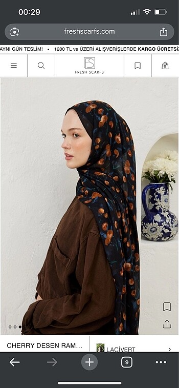 Fresh scarf