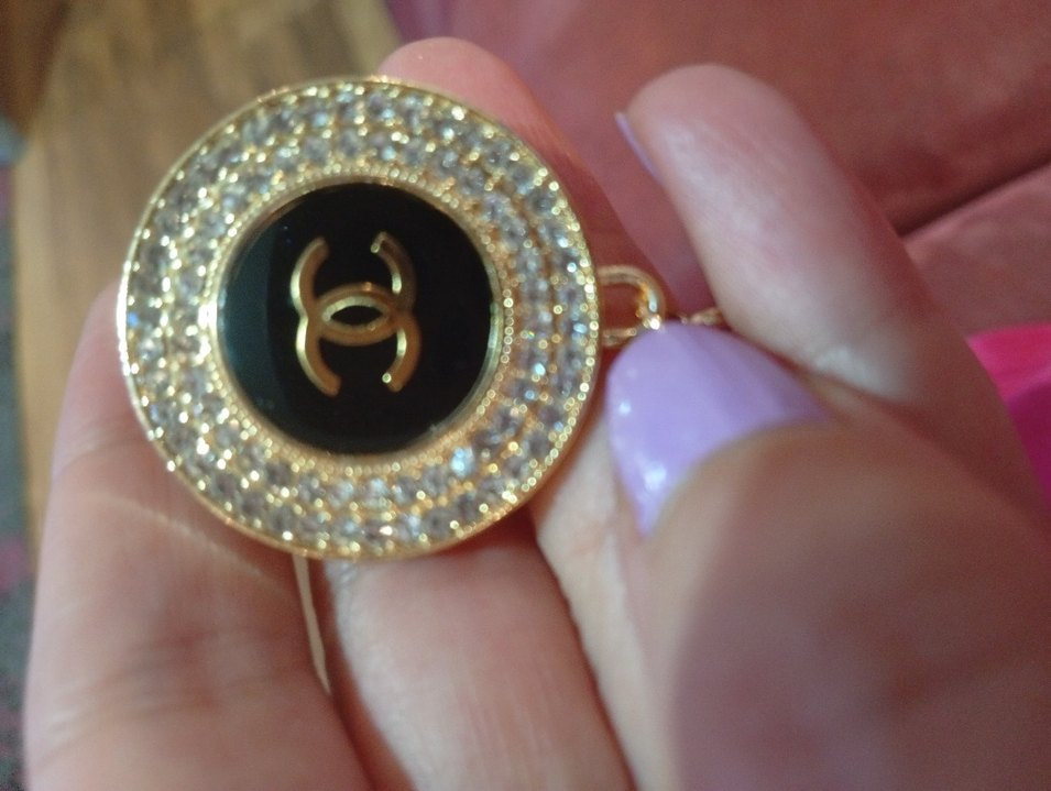 Zincir Detaylı Parlak emzik zinciri - Görsel 4