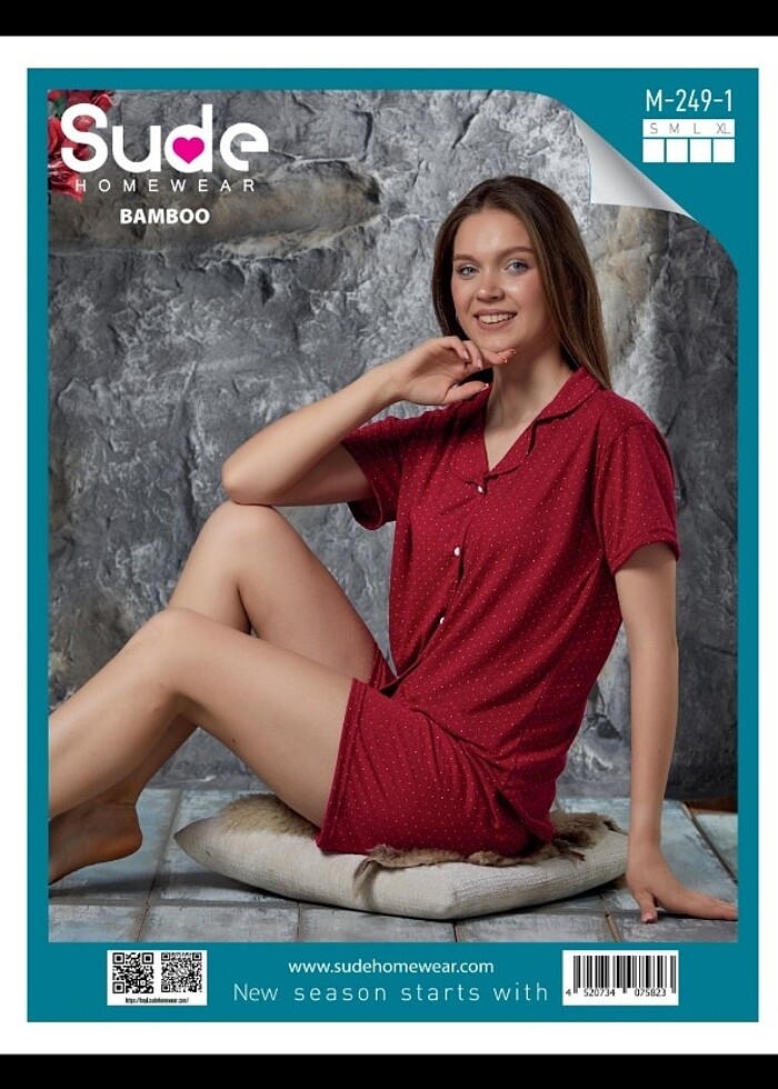 Kısa kol pijama takım - Görsel 3