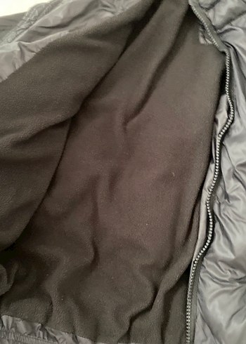 Defacto Erkek Çocuk Siyah Kapüşonlu Fermuarlı Mont