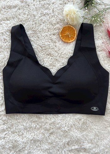 Siyah Lazer Kesim Yumuşak Sütyen - Görsel 4