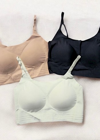 Lazer Kesim Kadın Yumuşak Sütyen - Görsel 2