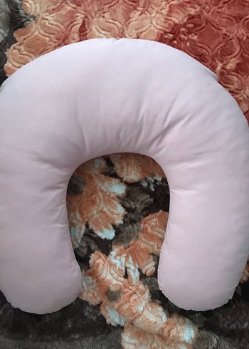 Bebek Emzirme ve Hamile Yastığı, Kelebek Desenli - Görsel 2