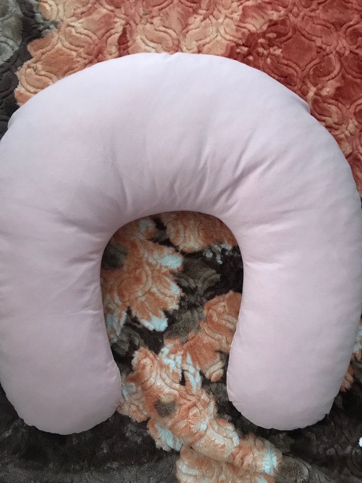 Bebek Emzirme ve Hamile Yastığı, Kelebek Desenli - Görsel 2