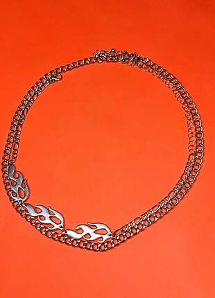 Flame chain NECKLACE