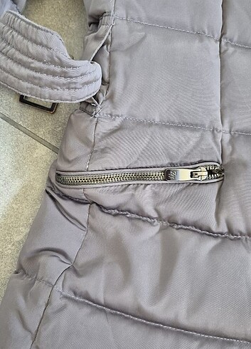 Kaz tüyü zara palto - Görsel 3