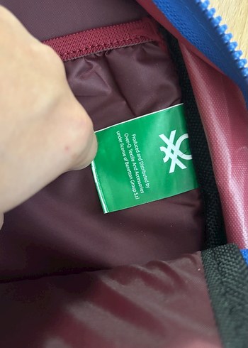 Beden çeşitli Renk Orijinal Benetton Sırt Çantası