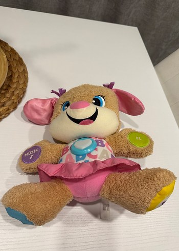 Renkli Eğitici Peluş Köpek Oyuncak - Görsel 3