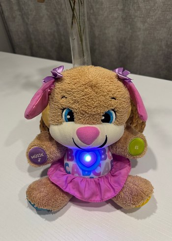 Renkli Eğitici Peluş Köpek Oyuncak - Görsel 2