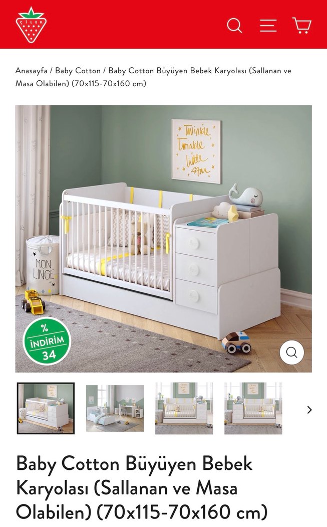 Pembe ve Gri Çocuk Rafı - Görsel 3