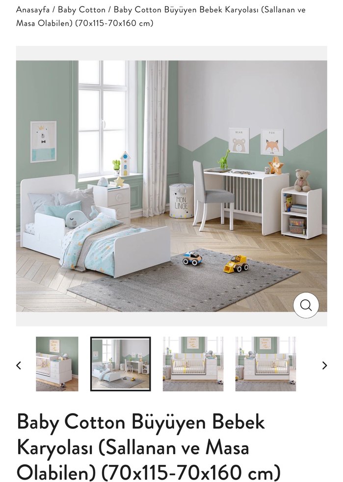 Pembe ve Gri Çocuk Rafı - Görsel 4