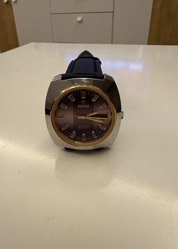 Klasik Mor Nino Erkek Kol Saati - Görsel 3