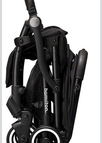 Koyu Siyah Bebek Arabası - Görsel 3