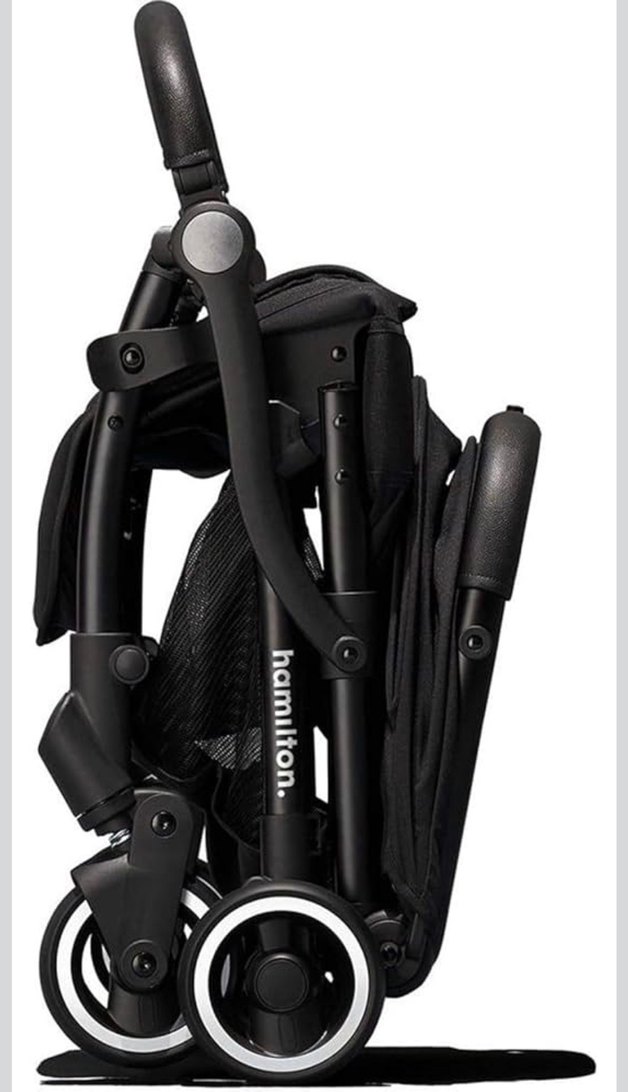 Koyu Siyah Bebek Arabası - Görsel 3