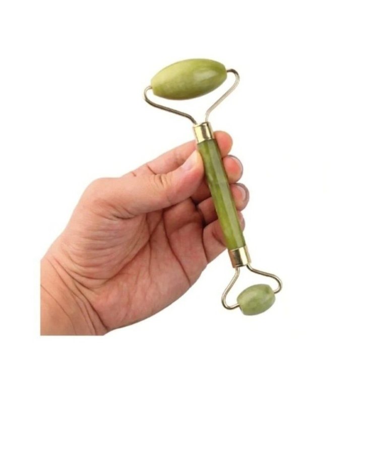 Doğal Yeşim Taşı Yüz Masaj Aleti - Görsel 4