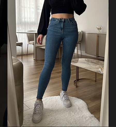 Lina Kot Renk Push Up?lı Skinny Jeans