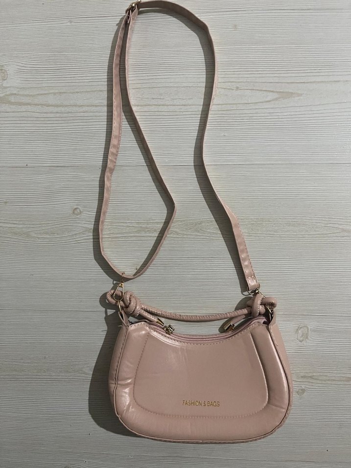 Toz Pembe Kadın Omuz Çantası - Görsel 2