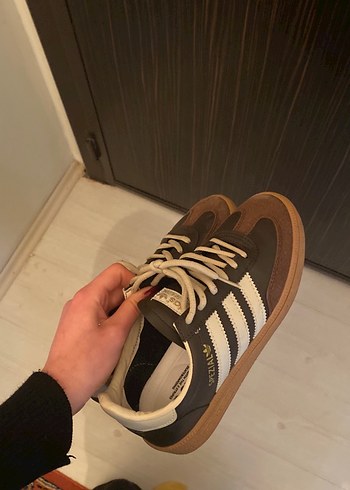 Kahverengi Bağcıklı Kadın Spor Ayakkabı - Görsel 3