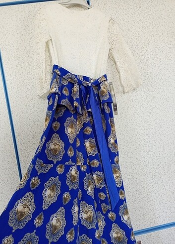 40 Beden Abiye balık model şık
