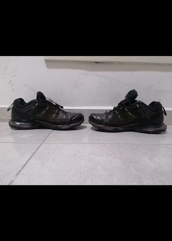 Erkek Siyah Biker Outdoor Ayakkabı Tokalı - Görsel 5