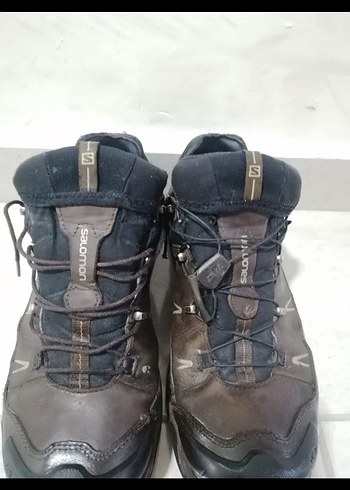 Erkek Siyah Biker Outdoor Ayakkabı Tokalı - Görsel 3