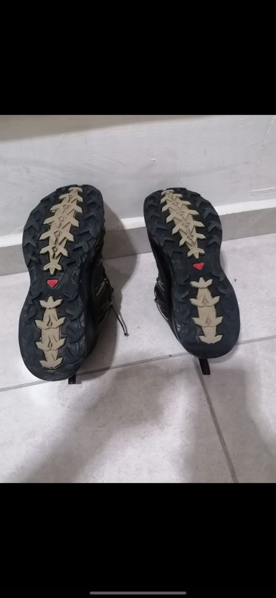 Erkek Siyah Biker Outdoor Ayakkabı Tokalı - Görsel 4