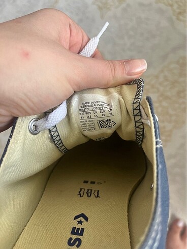 43 Beden Erkek converse