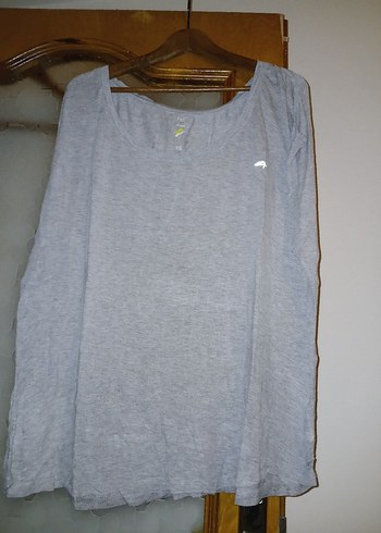 Kadin pamuklu Tişört, Kısa Kollu, Salaş Kesim - Görsel 2