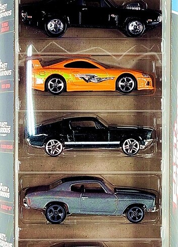 Hot Wheels Fast And Furious Set 