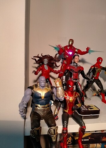 Marvel Legends Figürleri Thanos Spiderman 