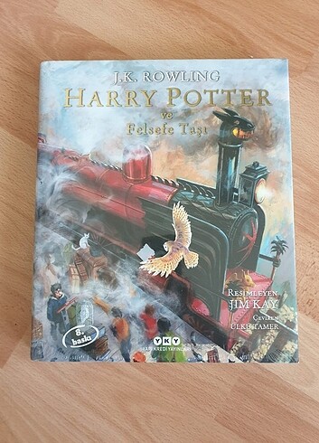 Harry Potter ve Felsefe Taşı Resimli Ciltli Özel Baskı 