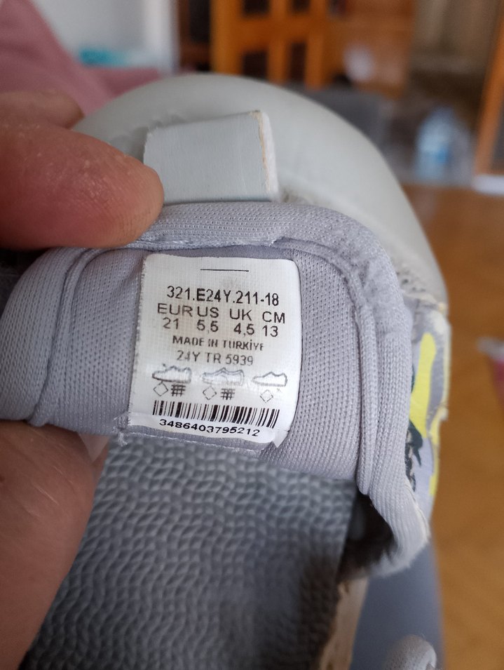 Erkek Çocuk isikli ilk adım ayakkabisi - Görsel 3