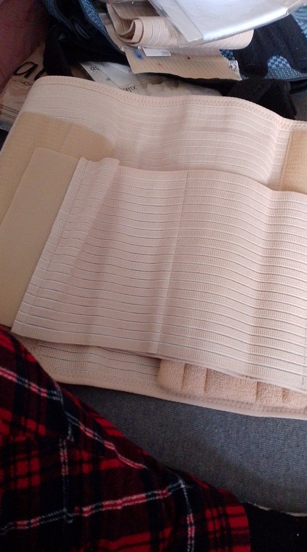 Bej Aurafix XL Beden Destek Korsesi - Görsel 4