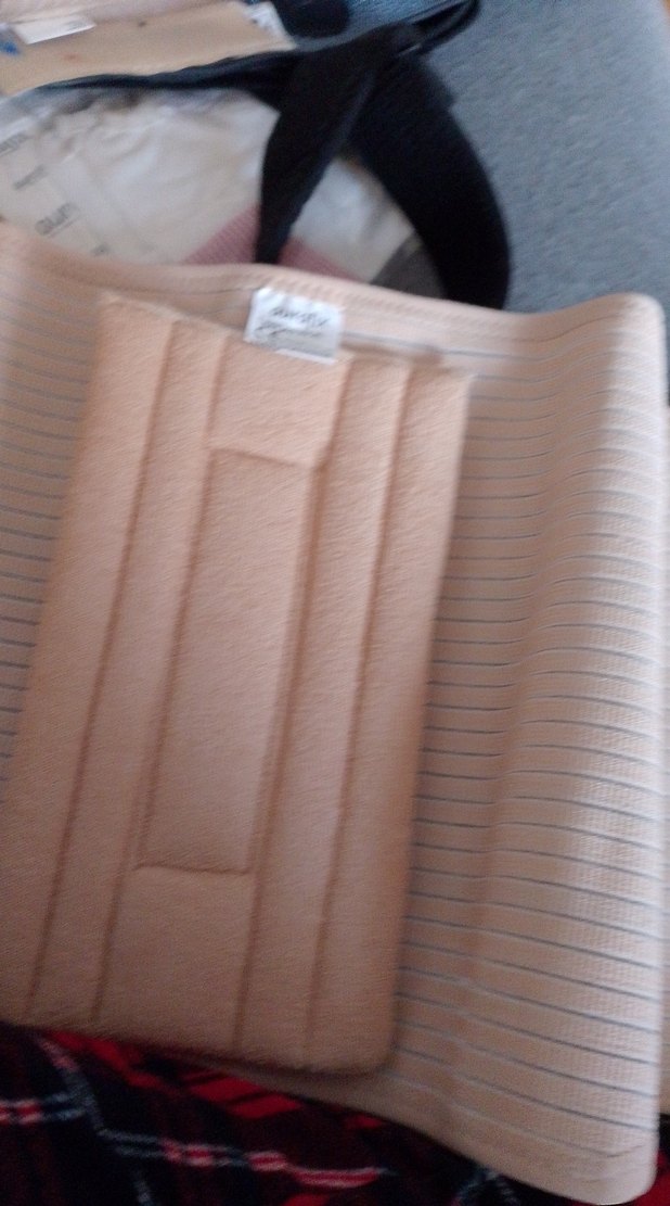 Bej Aurafix XL Beden Destek Korsesi - Görsel 2