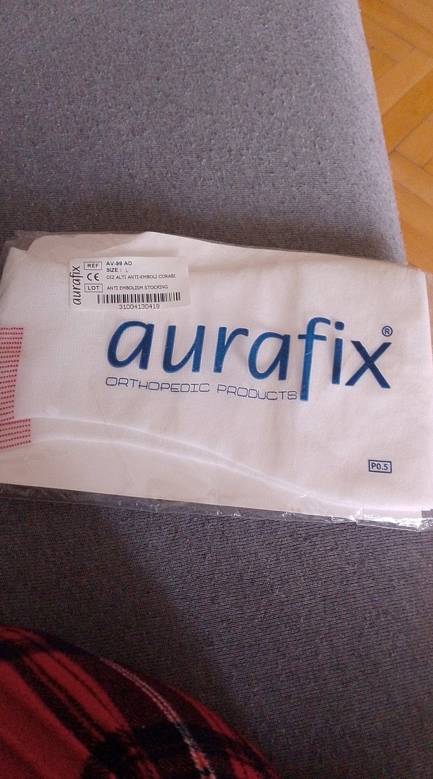 Diz Altı Anti-Emboli Çorabı L Beden - Görsel 4