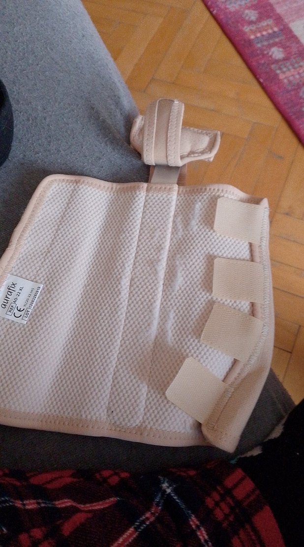 Aurafix XL Boy Bej Destek Bandı 20-22 cm - Görsel 3