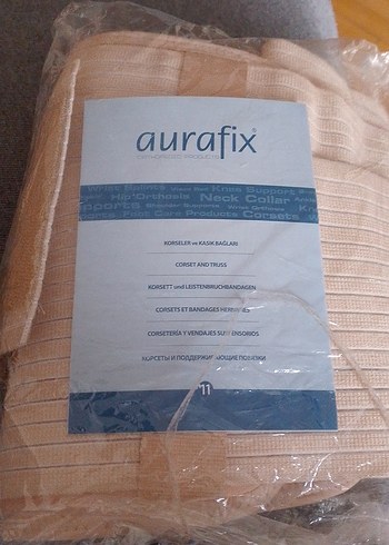Bej Aurafix Ortopedik Bel Desteği XL - Görsel 3