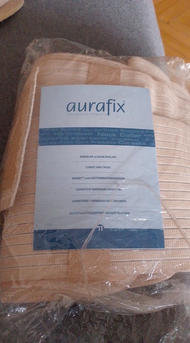 Bej Aurafix Ortopedik Bel Desteği XL - Görsel 3