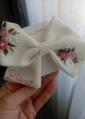 Bordo Saten Kurdeleli Kadın Fular - Görsel 3