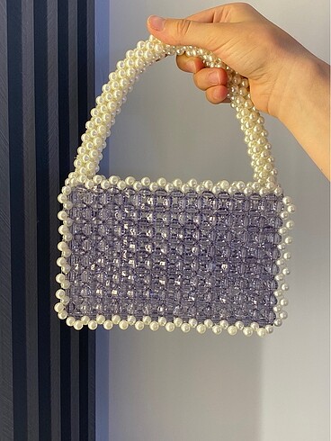 Accessorize İnci Lavanta model çanta