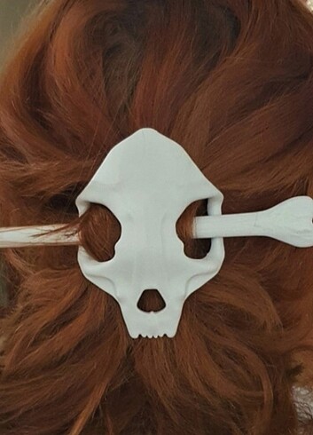 Skull Saç İğnesi