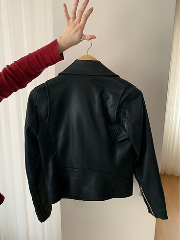 Mango Mango deri biker ceket