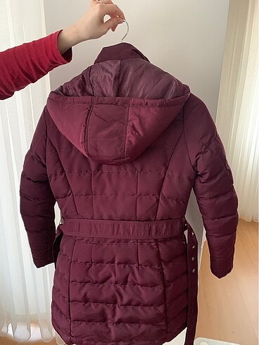36 Beden bordo Renk Mudı Şişme mont