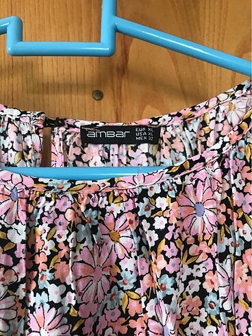 xl Beden Yazlık çiçekli elbise