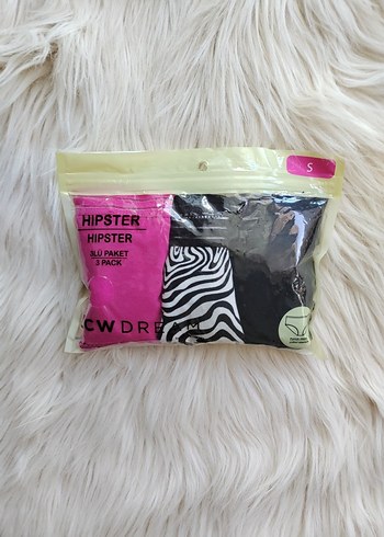 LC Waikiki Kadın S beden Hipster Külot Üçlü Paket -