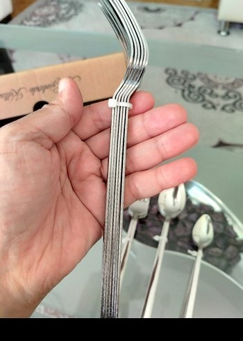 60 Parça 12 kişilik Çatal Kaşık Seti - Görsel 5