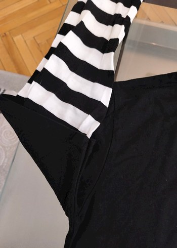 LC Waikiki 13-14 yaş Kız Çocuk Siyah Baskılı Uzun Kollu Tişört - Görsel 8